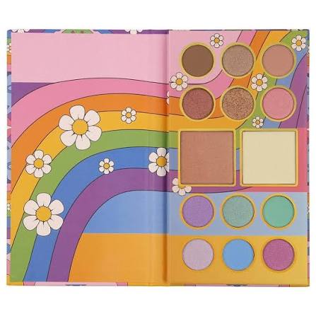Psychedelic Rainbow Makeup Palette 14 Colours