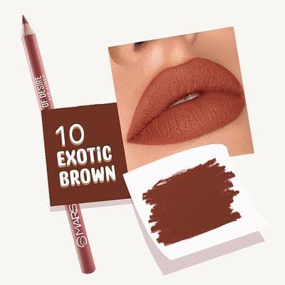 Mars: Exotic Brown, Edge of Desire Lip Liner