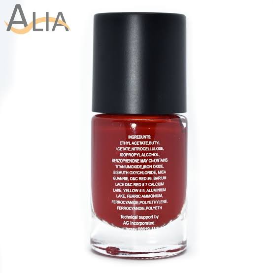 Red Nail Polish Silly 18 Shade 40