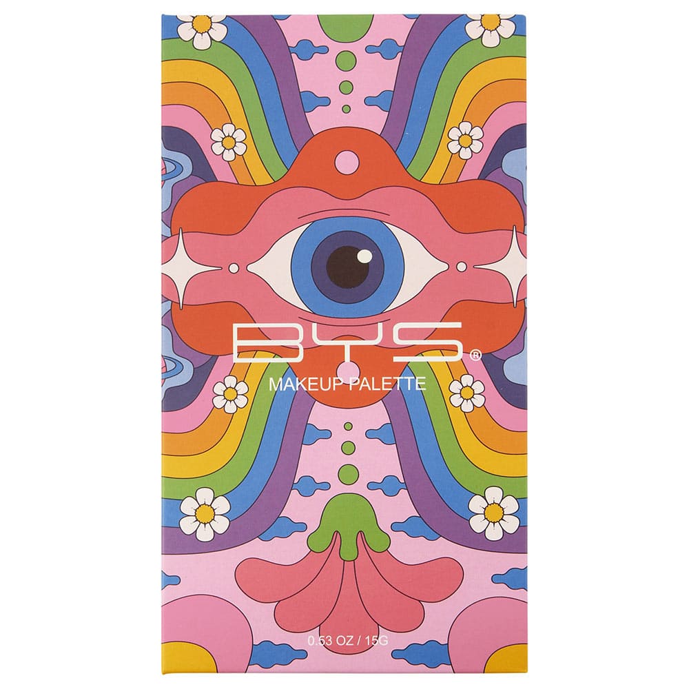 Psychedelic Rainbow Makeup Palette 14 Colours